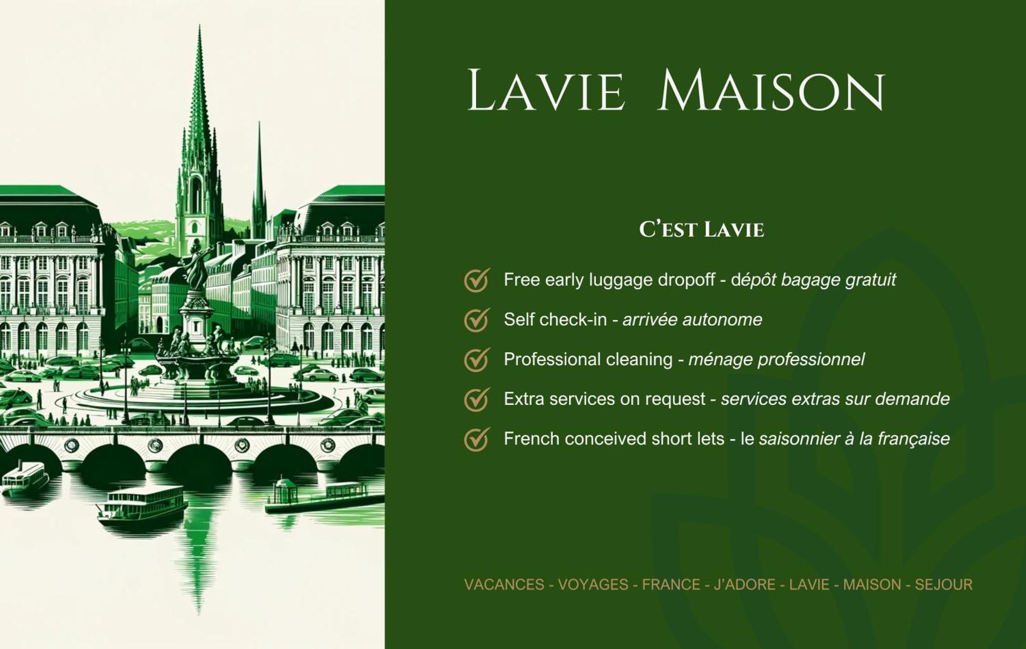 Appartamento Lavie Maison Nouveau Chartrons